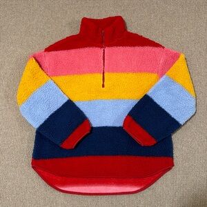 Old Navy women’s colorblock fleece pullover- size medium